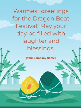 Free Dragon Boat Festival Social Media Post Template to Edit Online