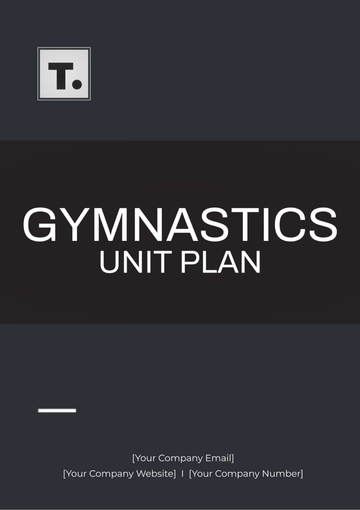 Free Gymnastics Unit Plan Template to Edit Online