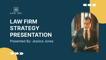 Free Law Firm Strategy Presentation Template to Edit Online