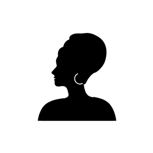 Free Black Silhouette Element to Edit Online