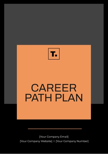 Free Career Path Plan Template to Edit Online