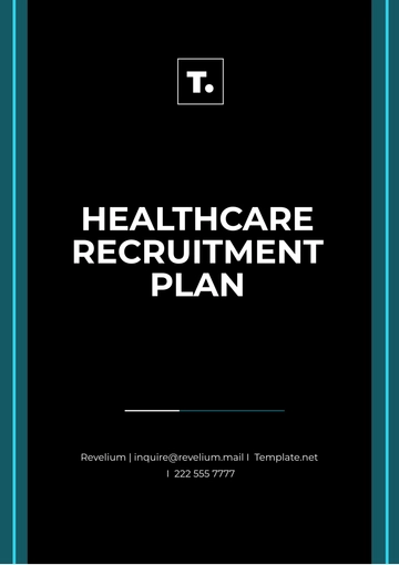 Free Healthcare Recruitment Plan Template to Edit Online