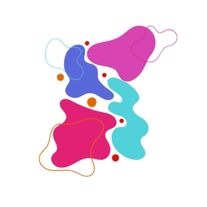 Free Colorful Abstract Element Clipart to Edit Online