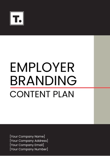 Free Employer Branding Content Plan Template to Edit Online