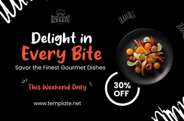 Free Restaurant Social Media Banner Template to Edit Online