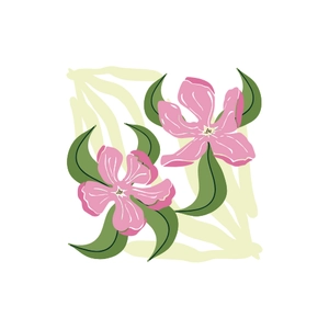 Free Magnolia Flower Element Clipart to Edit Online