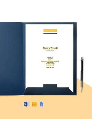 Sample Construction Proposal Template