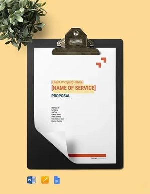 General Contractor Services Proposal Template