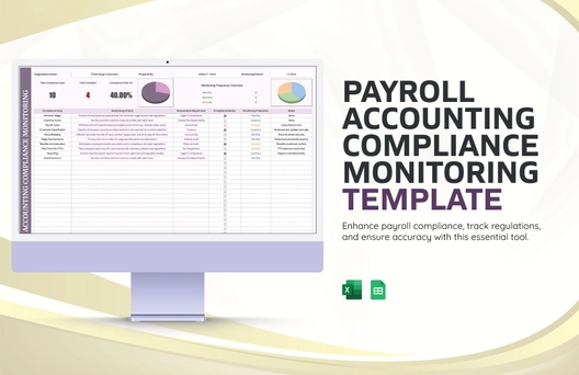 Payroll Accounting Compliance Monitoring Template