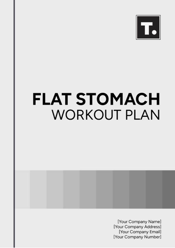 Free Flat Stomach Workout Plan Template to Edit Online