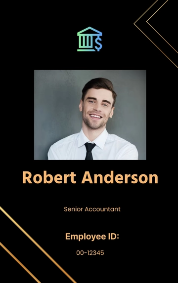 Free Luxury Id Card Design to Edit Online