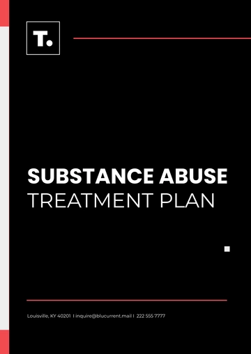 Free Substance Abuse Treatment Plan Template to Edit Online