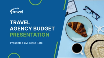 Free Travel Agency Budget Presentation Template to Edit Online
