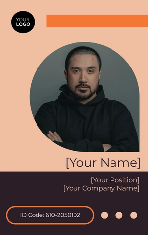 Free Production Artist ID Card Template to Edit Online