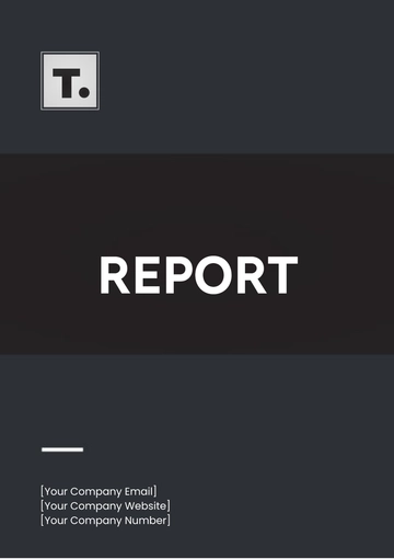 Free Report Template to Edit Online