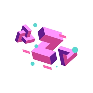 Free Abstract 3D Element Clipart to Edit Online