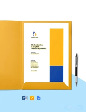Building Construction Proposal Template