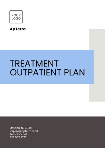 Free Treatment Outpatient Plan Template to Edit Online
