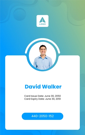 Free Travel Photographer ID Card Template to Edit Online