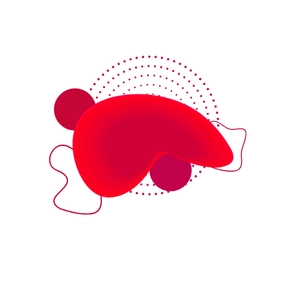 Free Red Gradient Transparant element Clipart to Edit Online