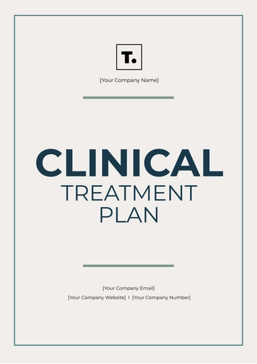 Free Clinical Treatment Plan Template to Edit Online