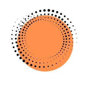 Free Orange Abstract Element Clipart to Edit Online