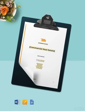 Real Estate Agent Proposal Template