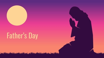 Free Father's Day Worship Background Template to Edit Online