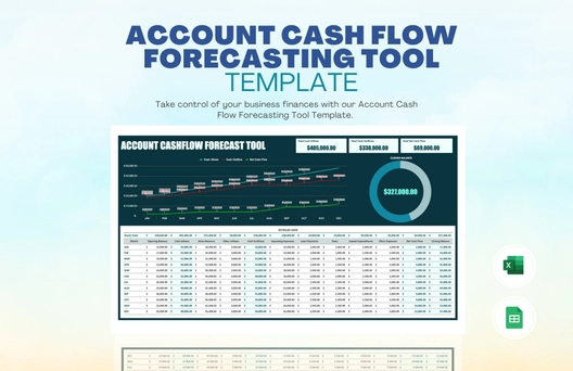 Account Cash Flow Forecasting Tool Template