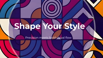 Free Geometric Youtube Thumbnail Cover Template to Edit Online
