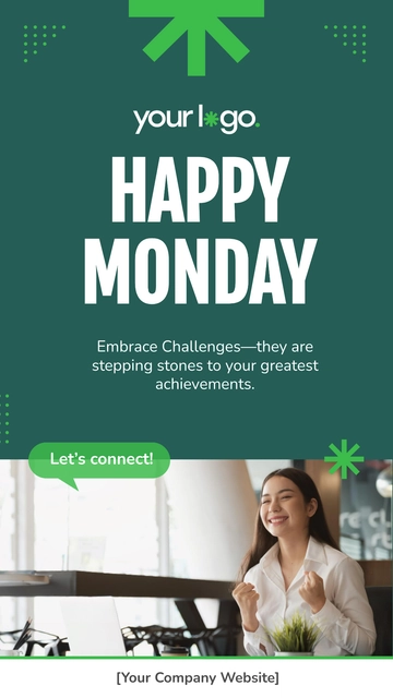 Free Corporate Instagram Story Template to Edit Online