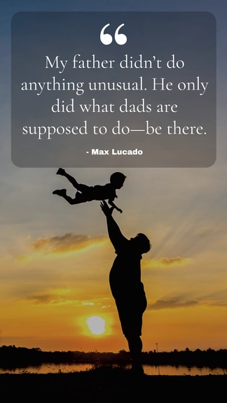 Free Father's Day Appreciation Quote Template to Edit Online