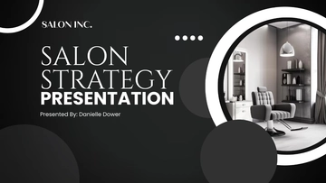 Free Salon Strategy Presentation Template to Edit Online
