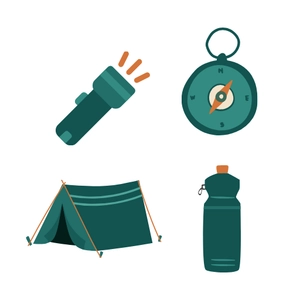 Free Camping Clipart to Edit Online