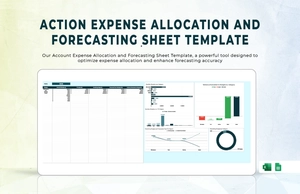 Account Expense Allocation and Forecasting Sheet Template