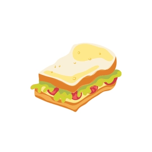 Free Sandwich Snack Clipart to Edit Online