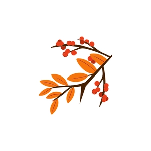 Free Autumn Berries Design Clipart to Edit Online