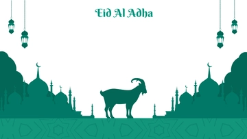 Free Eid Al Adha Transparent Background Template to Edit Online