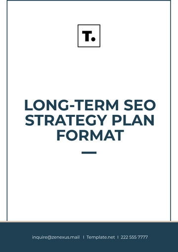 Free Long-Term SEO Strategy Plan Format Template to Edit Online