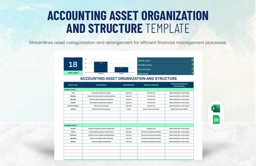 Accounting Asset Organization and Structure Template Accounting Asset Organization and Structure Template