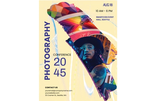 Photography Event Conference Flyer Template