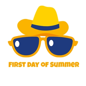 Free First Day of Summer Clipart Template to Edit Online