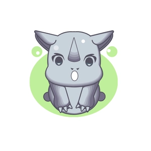 Free Rhinoceros Animal Clipart to Edit Online