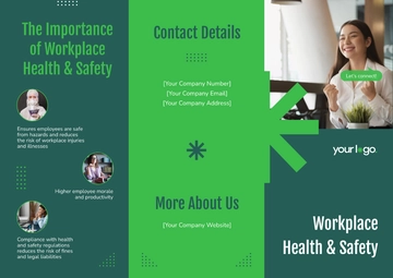 Free Corporate Pamphlet Template to Edit Online