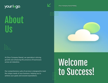 Free Corporate Brochure Template to Edit Online