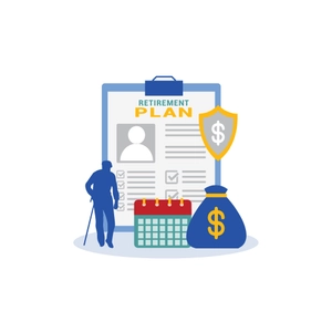 Free Retirement Planning Clipart to Edit Online