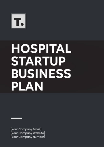 Free Hospital Startup Business Plan Template to Edit Online