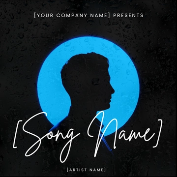 Free Modern Pop Album Cover Template to Edit Online