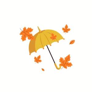 Free Umbrella Autumn Clipart to Edit Online