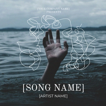 Free Sad Album Cover Template to Edit Online
